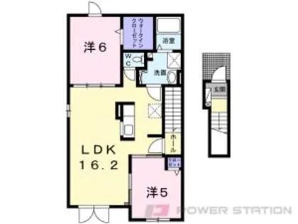 ノースヒル1【2階】の間取り
