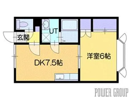 キャッスルローズ【2階】の間取り