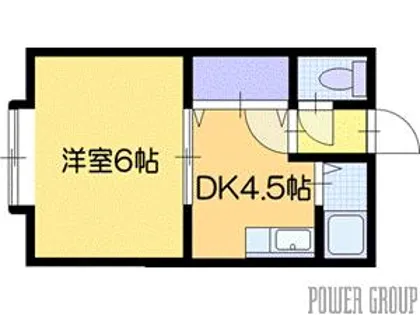 サンシャイン21【1階】の間取り