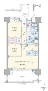 アメイズ直方中央【1205号室】の間取り