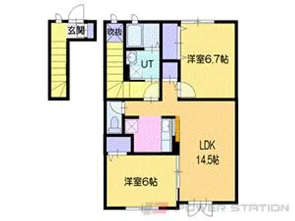 Sanando(サナンド)【2階】の間取り