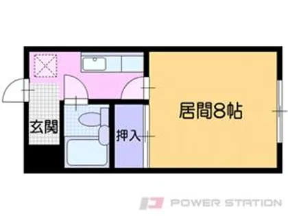 WingWall(ウイングウォール)【4階】の間取り