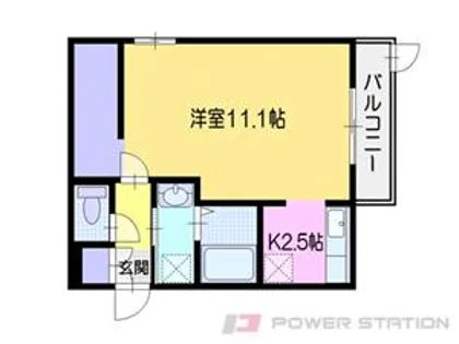 Bilberry(ビルベリー)【3階】の間取り