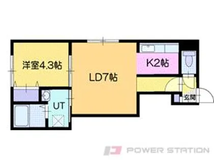 vivi(ヴィヴィ)【3階】の間取り