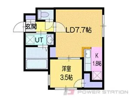 KENT Collection Ⅰ【3階】の間取り