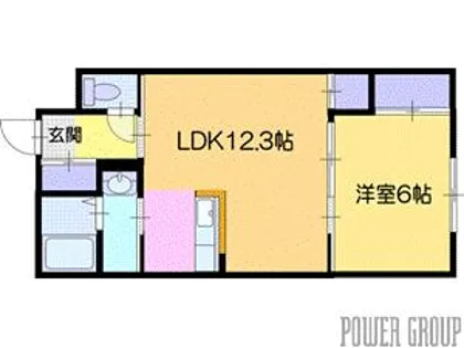 東野幌本町5-43新築MS【2階】の間取り