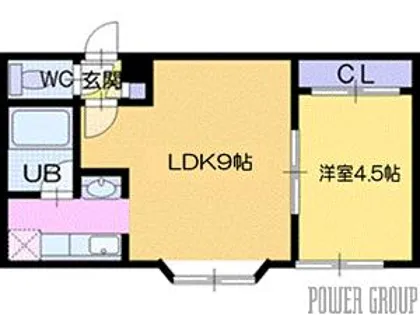 ガーデンフレア若葉【3階】の間取り
