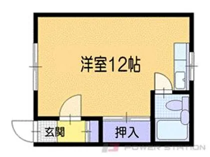 コーポ真栄【3階】の間取り
