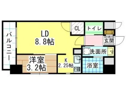 MGA黒崎W【501号室】の間取り