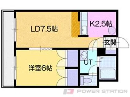 シティーアルファー【4階】の間取り