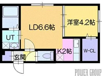 Belle Maison grace相生(ベルメゾングラース)【1階】の間取り