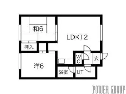 メゾンタムラ【2階】の間取り