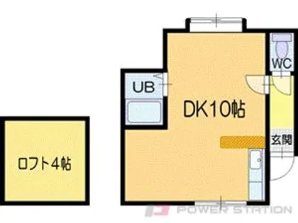 ハーバーライトII【2階】の間取り