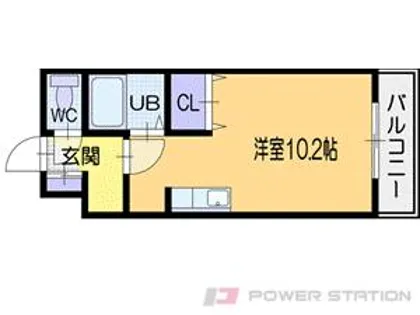 ベイヒルズ【3階】の間取り