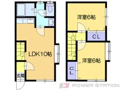 ゴールドヒル【1階】の間取り