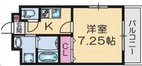 Argent Court【2階】の間取り