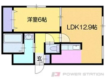 CANAAN住吉(カナン住吉)【2階】の間取り