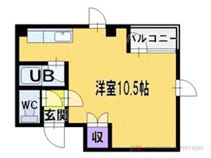 パークヒルズ文京台【2階】の間取り