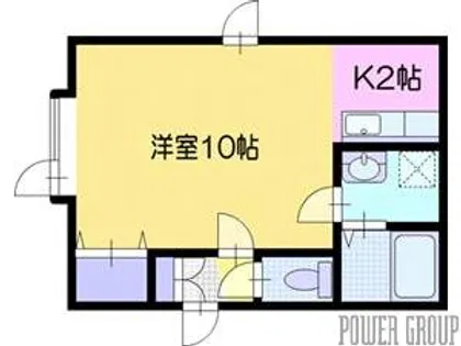 K’s 3117【2階】の間取り