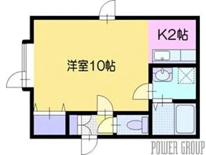 K’s 3117【2階】の間取り