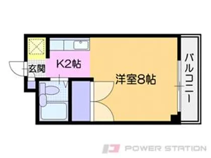 エスポワール237【2階】の間取り