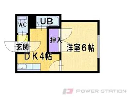 ハイツ藤【2階】の間取り