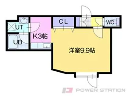 メゾンプリオール【1階】の間取り