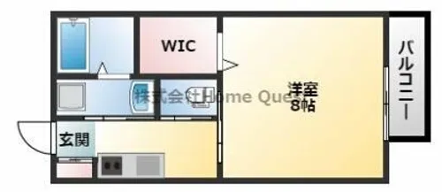 Calm Maison【2階】の間取り