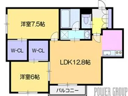 comforce【1階】の間取り