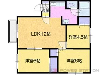エクセレントハウスA【1階】の間取り