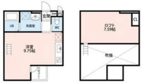 F8石津【2階】の間取り