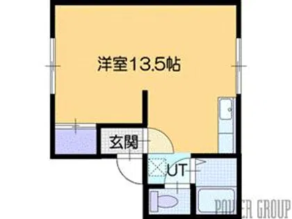パレスいずみ【1階】の間取り