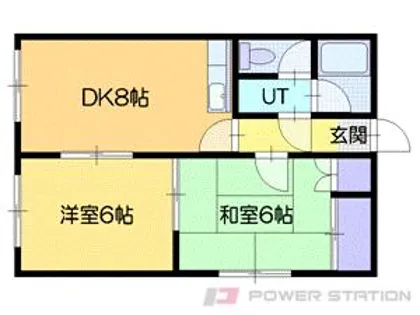 第7スカイハイツ【3階】の間取り