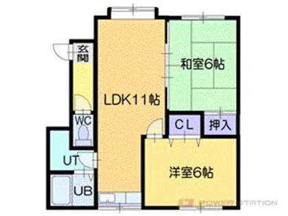 Casa Gracia(カーサグラシア)【2階】の間取り