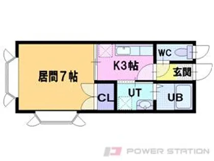 エデン14【1階】の間取り