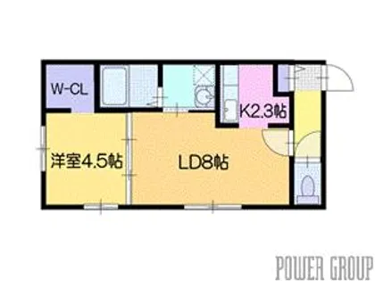 仮)千歳市青葉2丁目MS【2階】の間取り