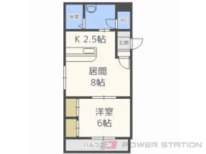 フェニックス36【2階】の間取り