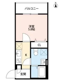 STAR 8-eight-(スターエイト)【1階】の間取り