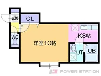 リベルテコリーヌ【1階】の間取り