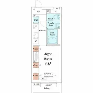 リブリ・グランステート野田新町【2階】の間取り