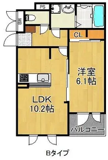 o’hana【1階】の間取り