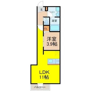 DEVELD大曽根【2階】の間取り