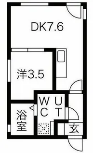 LeGioieささしまライブ駅3【4階】の間取り
