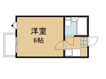 トアアルディ駒川【2階】の間取り