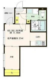 ハーモニーテラス児玉Ⅵ【3階】の間取り