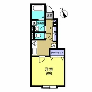 ベラヴィスタ【1階】の間取り