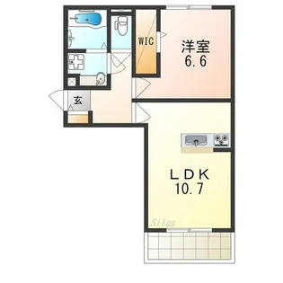 クリサンテーモ【2階】の間取り