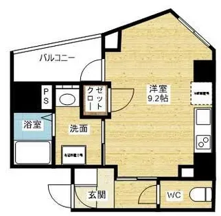 イルリッシュ西中島【8階】の間取り