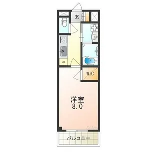 I.N香ヶ丘【3階】の間取り