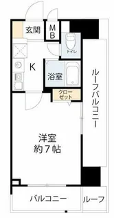 エスリード福島駅前【13階】の間取り